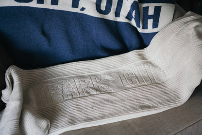 Embossed Park City Throw