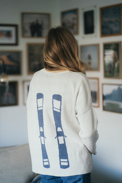 Apres Ski/Skis Sweater