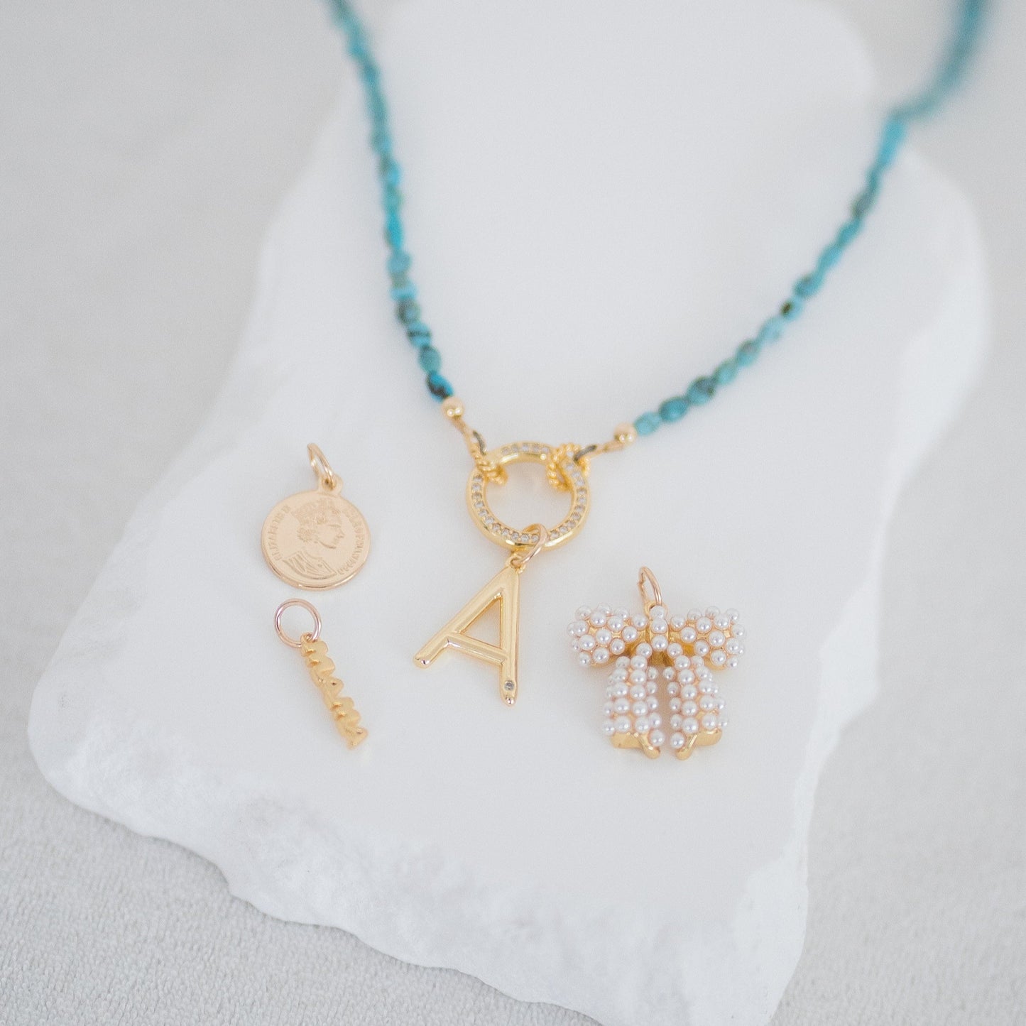 Harper Initial charm