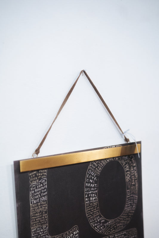 Brass Magnetic Strip Frame