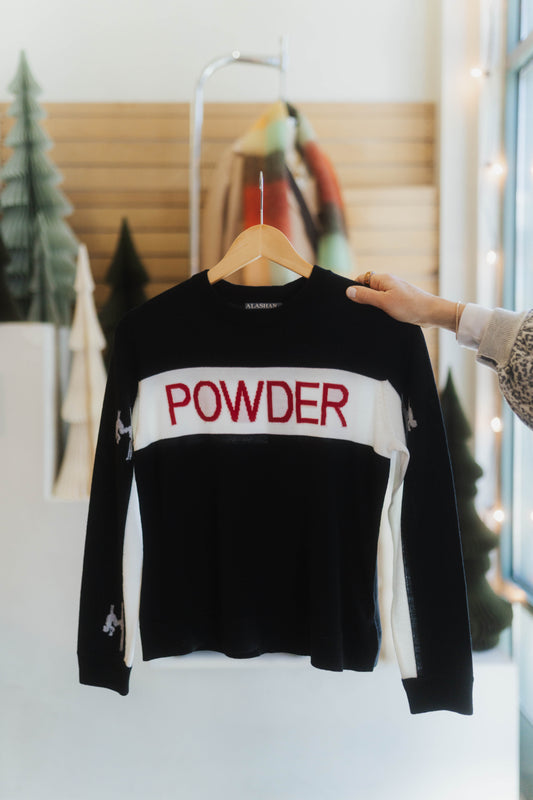 Fine Merino Powder Crew