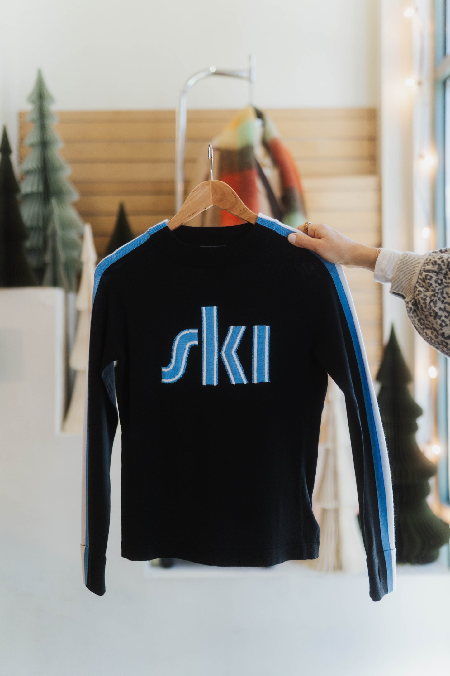 Merino Retro Ski Sweater