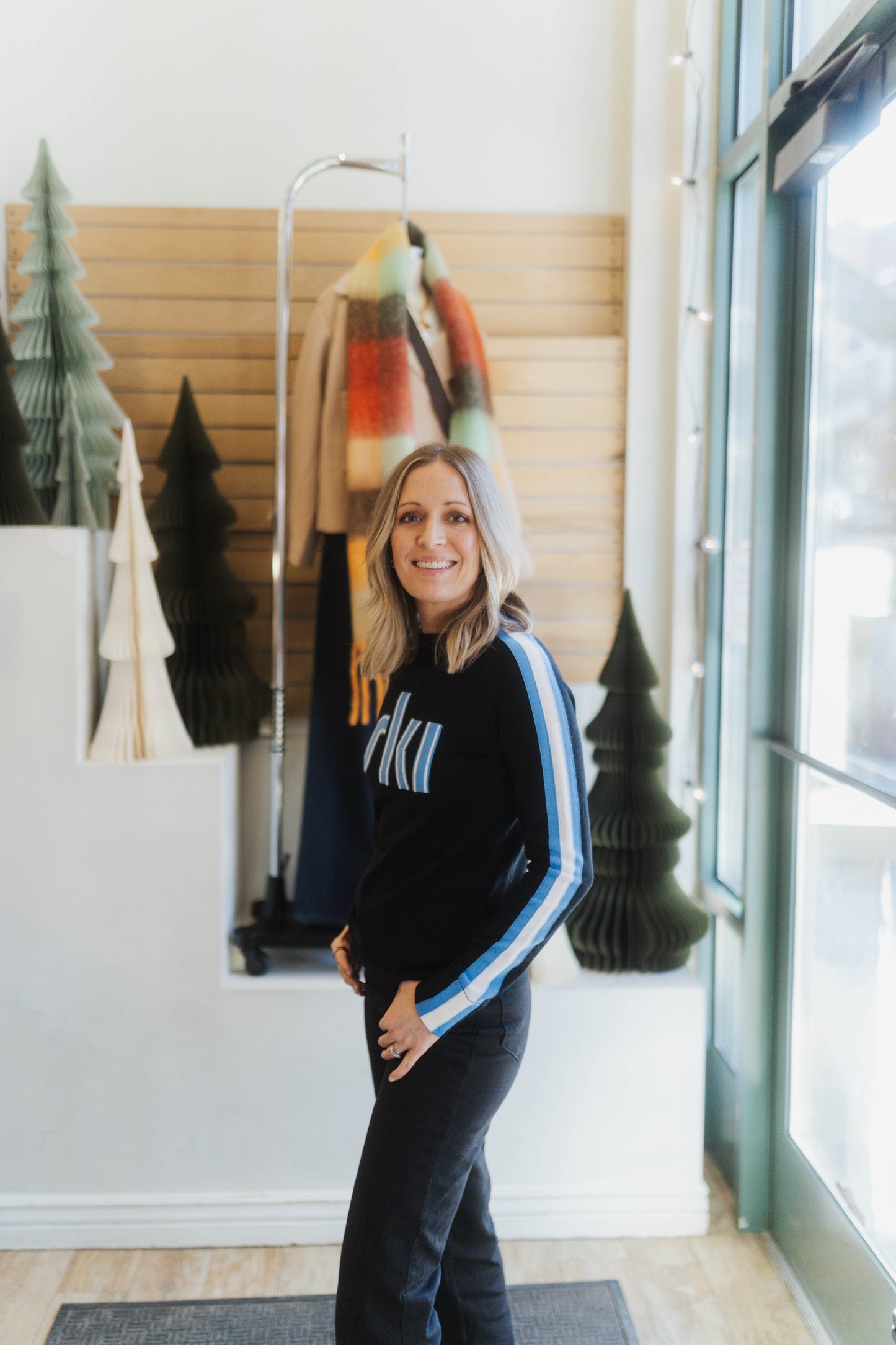 Merino Retro Ski Sweater