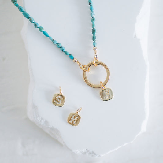 Leah Initial Charms
