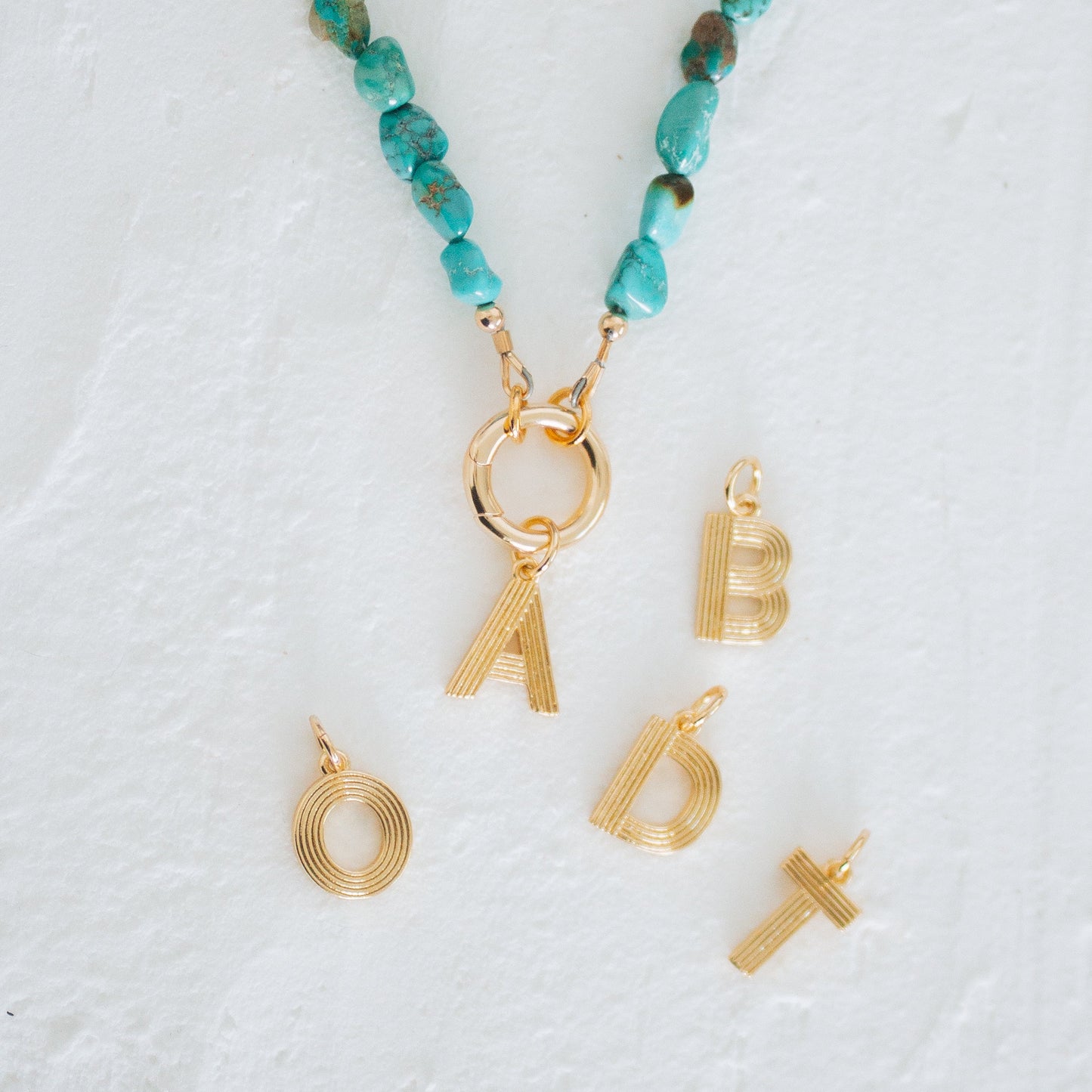 Zara Initial Charm