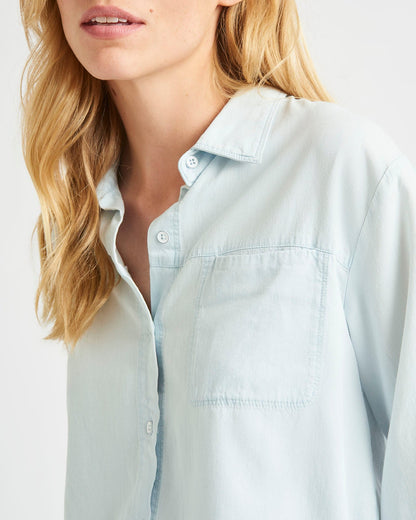Evans Chambray Button Up Shirt