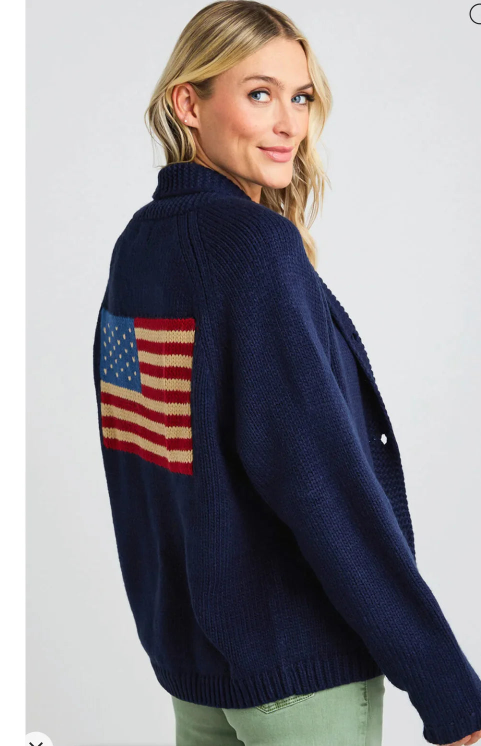 Flag Cardigan