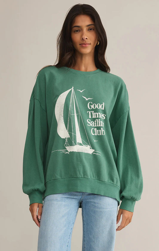 Sail Away Sunday Sweatshirt