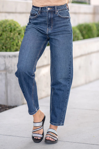 High Rise Slim Balloon Jean