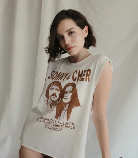 Sonny & Cher Oversized Tank