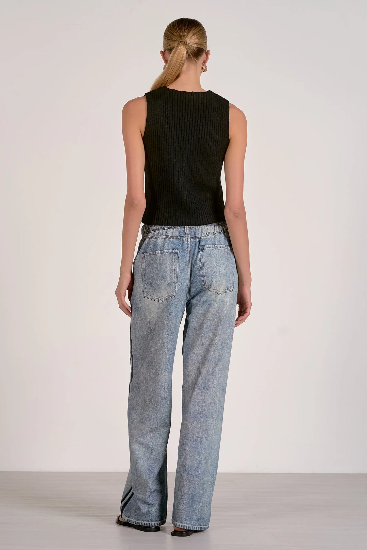 Jojo Denim Track Pants