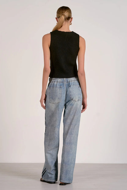 Jojo Denim Track Pants