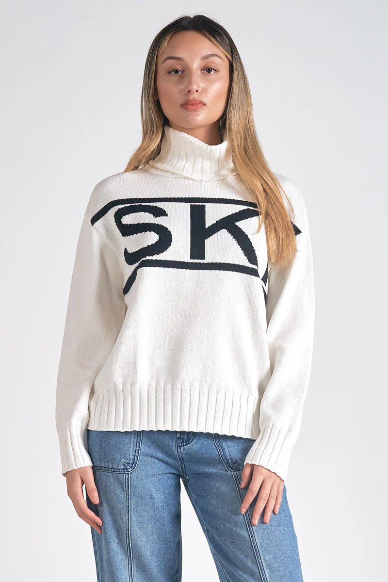 Turtleneck Ski Sweater