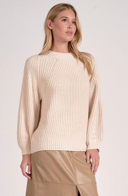 Ribbed Knit Cozy Sweater