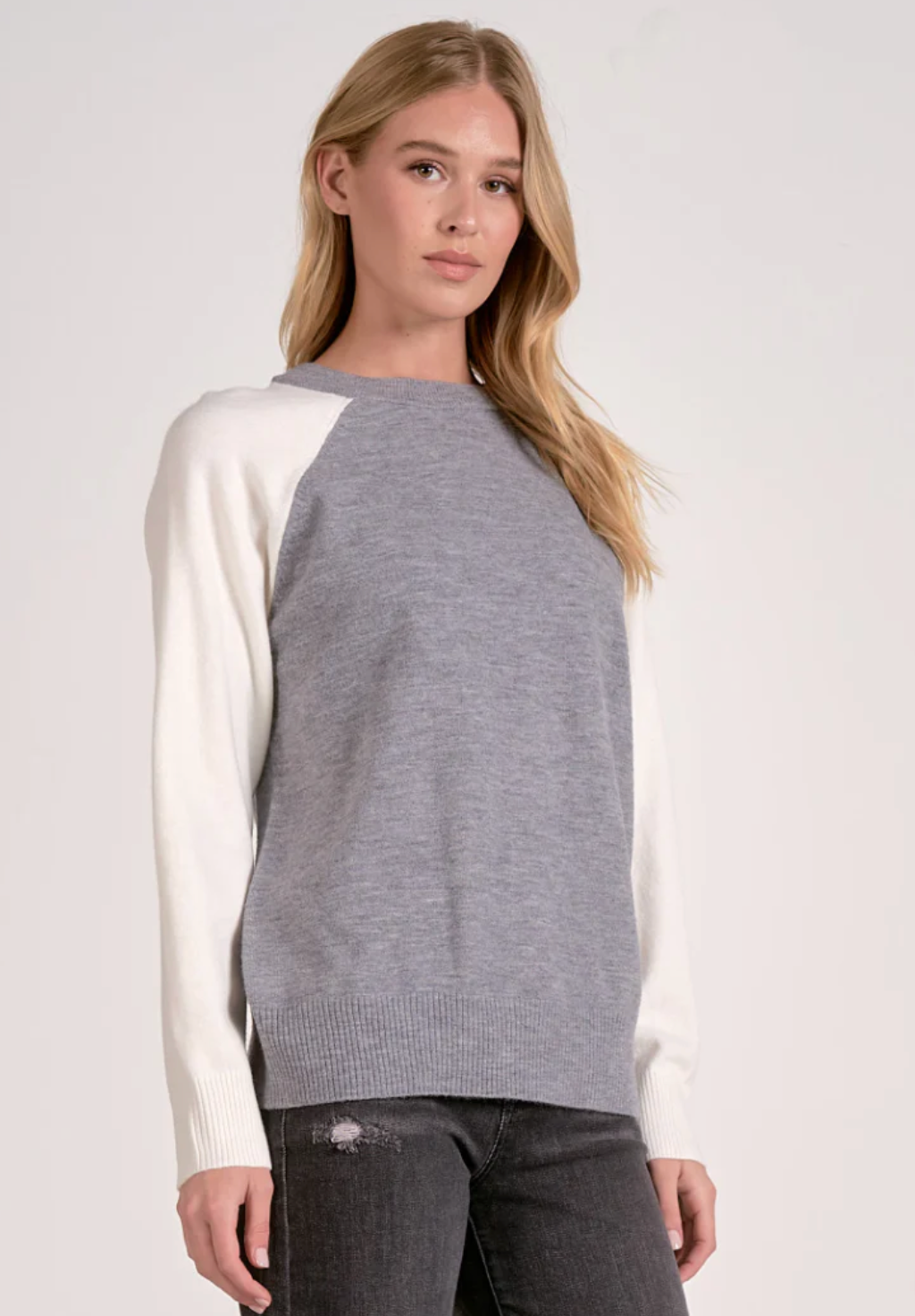 Colorblock Raglan Sweater