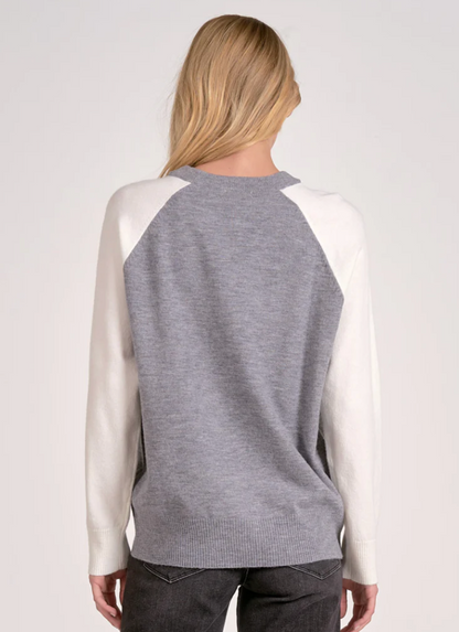 Colorblock Raglan Sweater