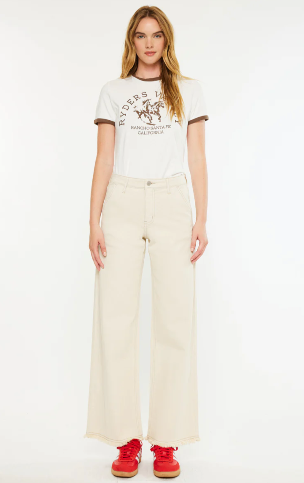 Grace High Rise Wide Jeans