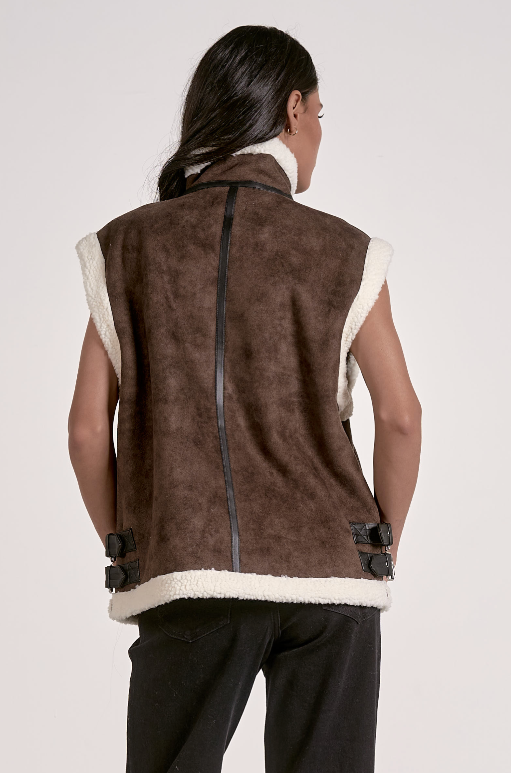 Sabrina Shearling Vest
