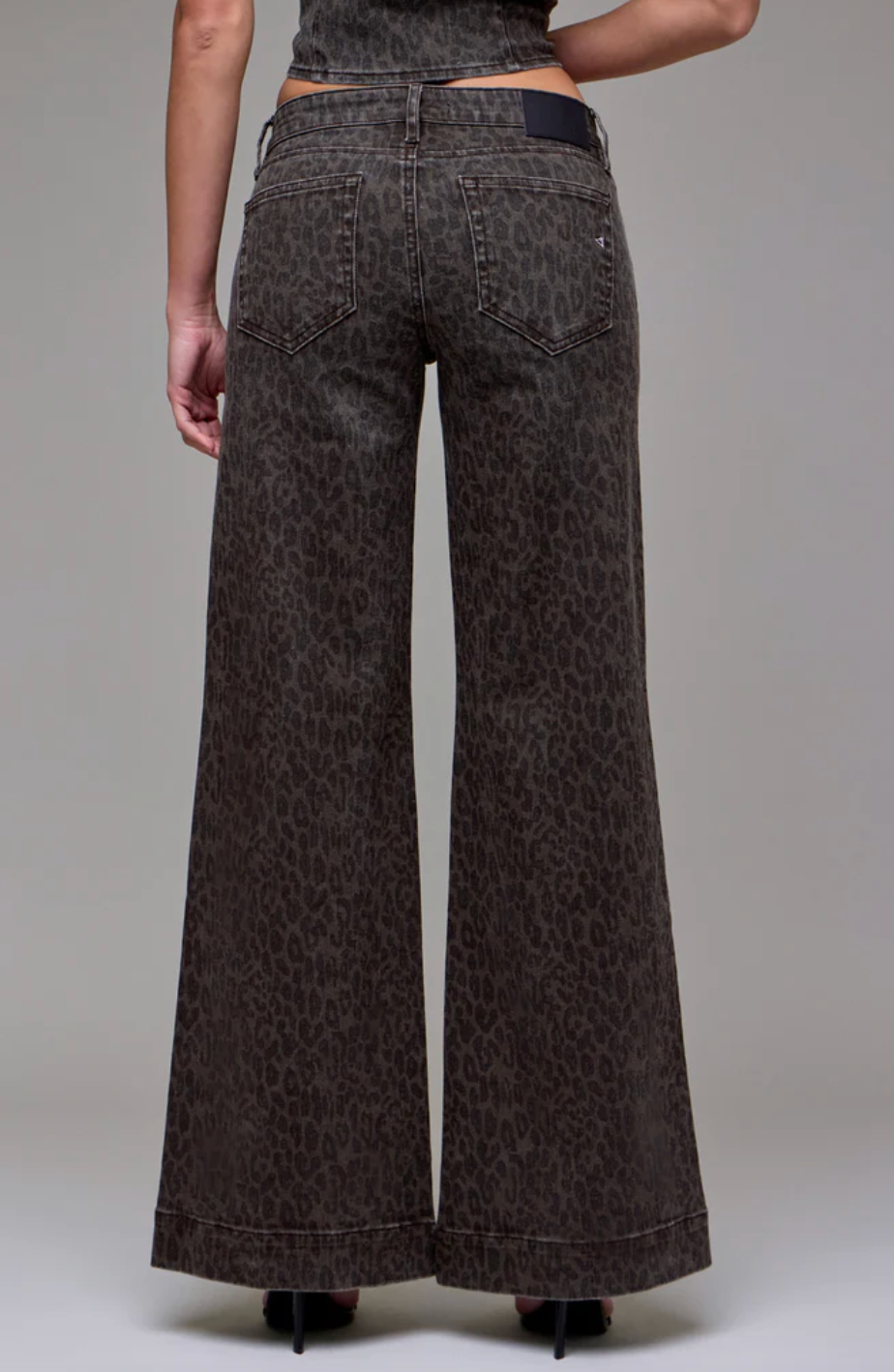 Happi Brown Cheetah Trouser