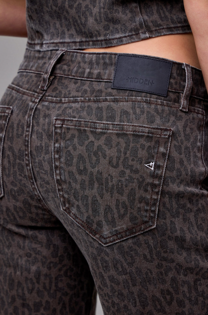 Happi Brown Cheetah Trouser