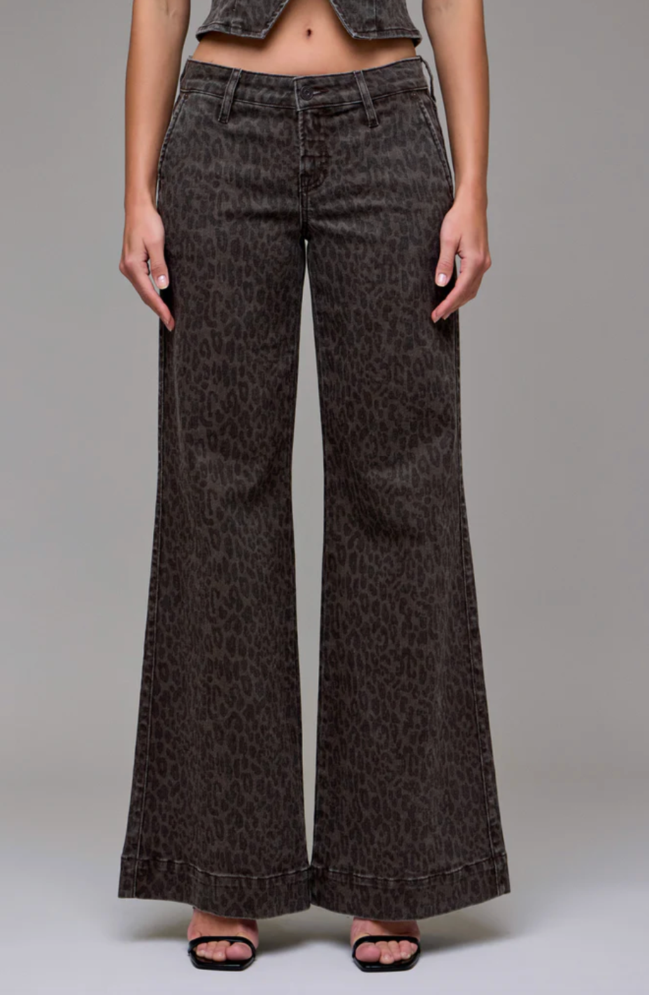 Happi Brown Cheetah Trouser