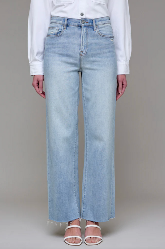 Logan Light Wash Classic Stretch Dad Jean