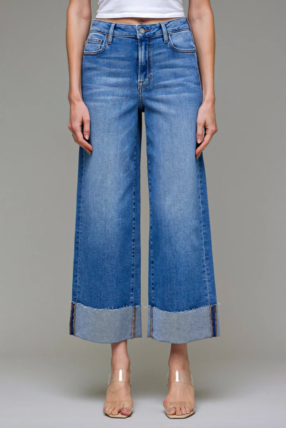 Nori Cuffed High Rise Jean