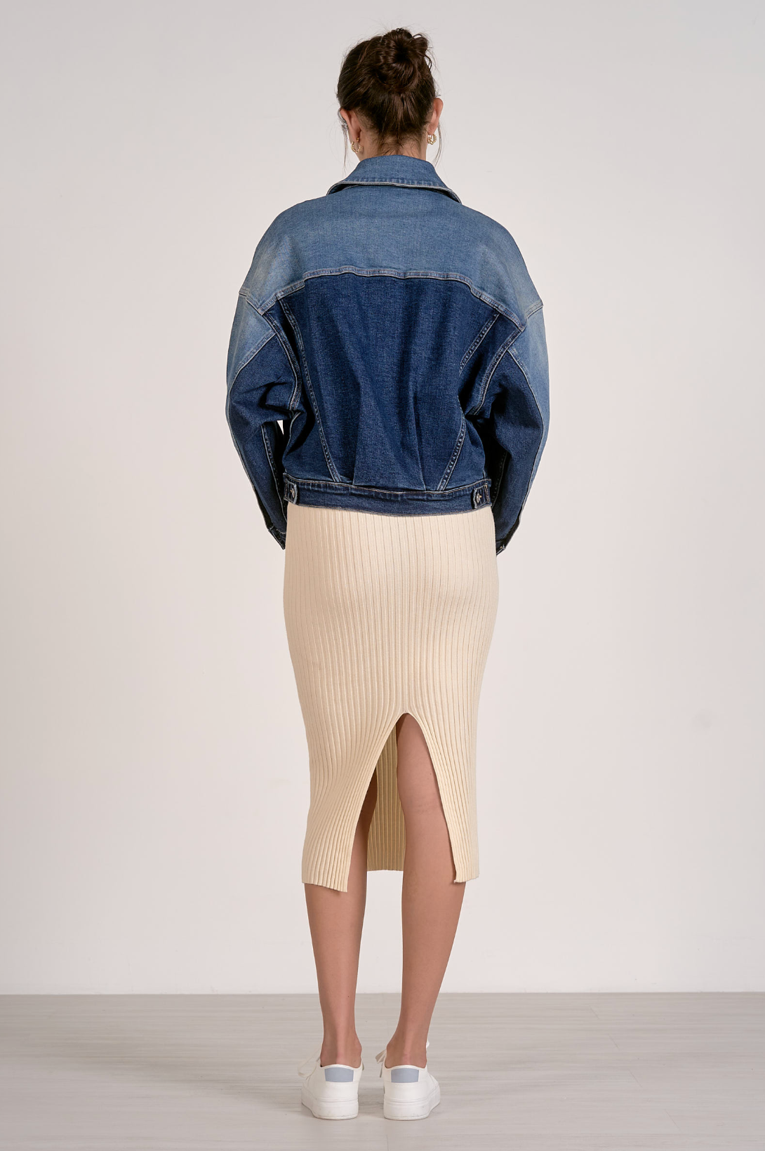 Two Tone Denim Jacket