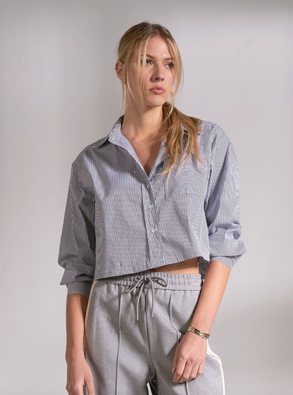 Striped Button Down Shirt