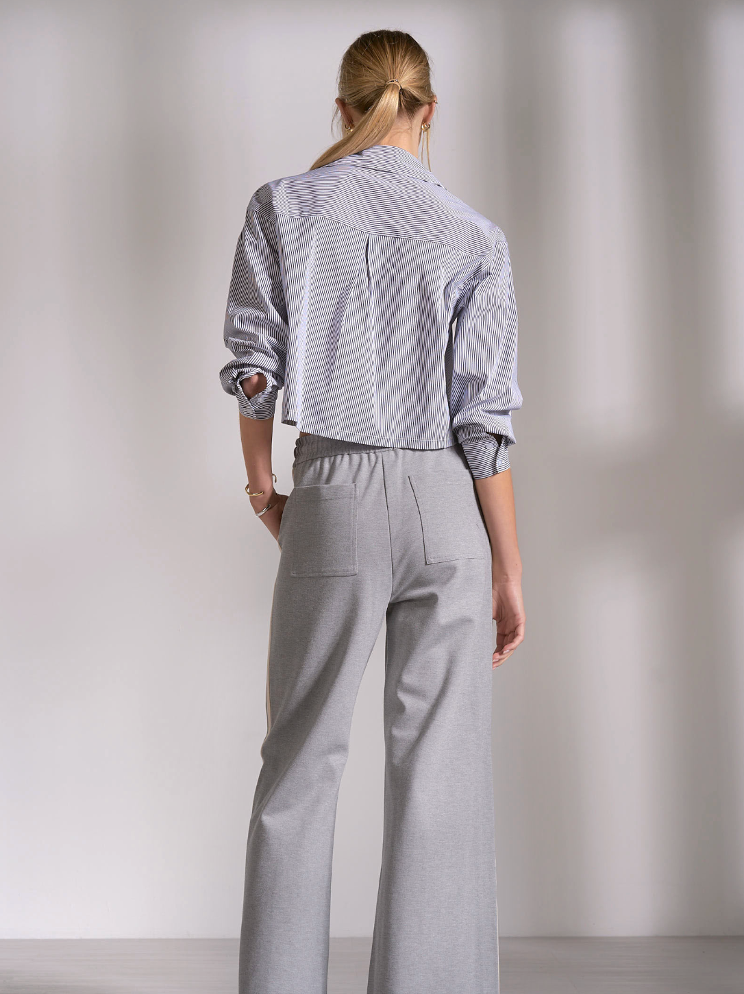 Striped Button Down Shirt