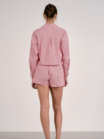 Striped Button Down Shirt