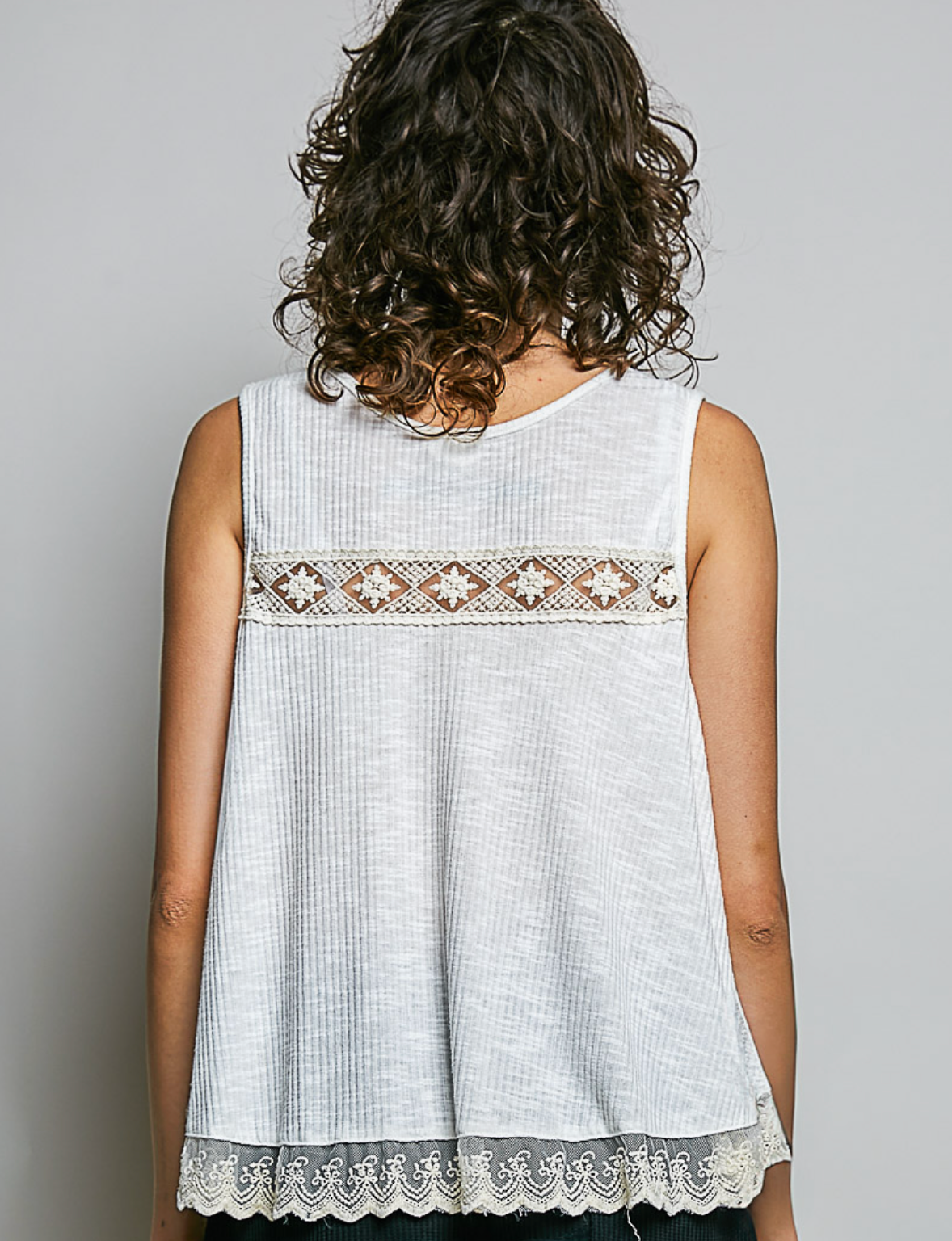 Lacey Sleeveless Top
