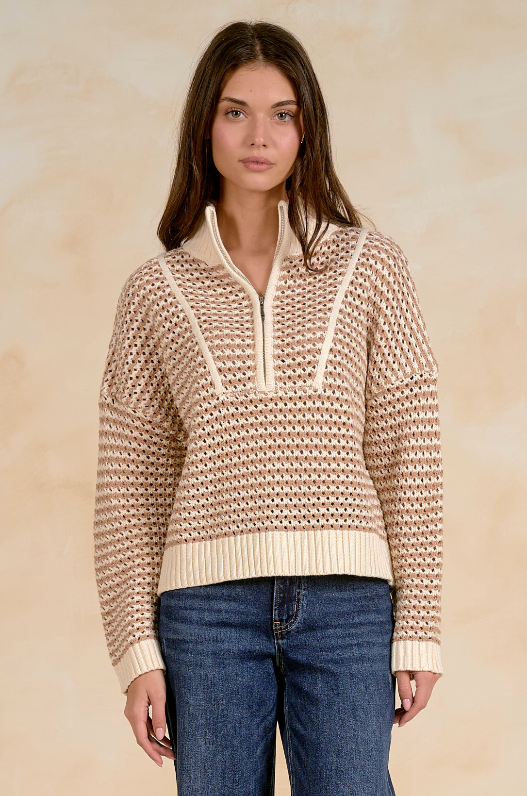 3/4 Zip Sweater