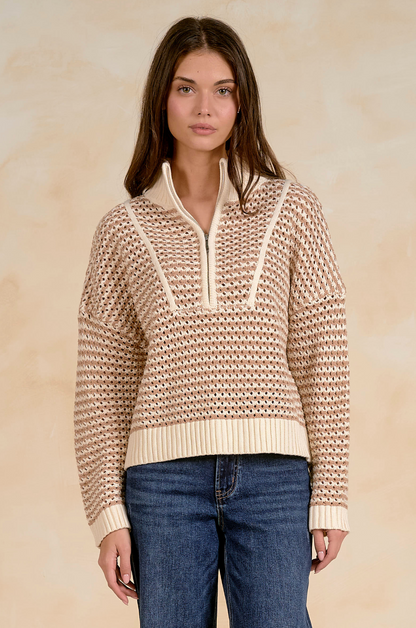 3/4 Zip Sweater