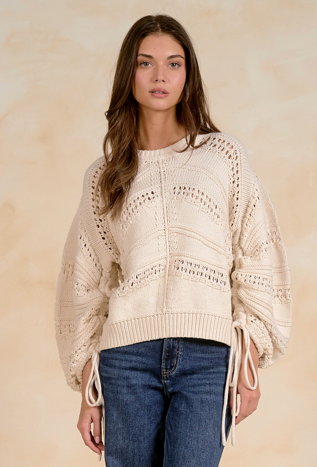 Open Knit Sweater