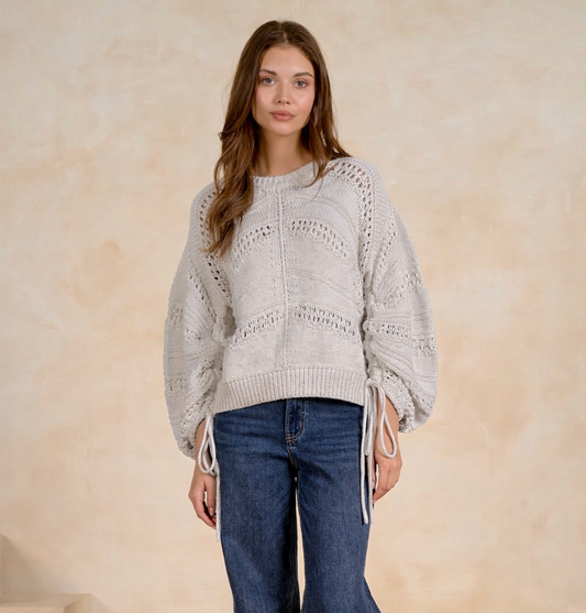 Open Knit Sweater