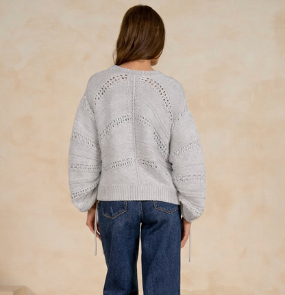 Open Knit Sweater