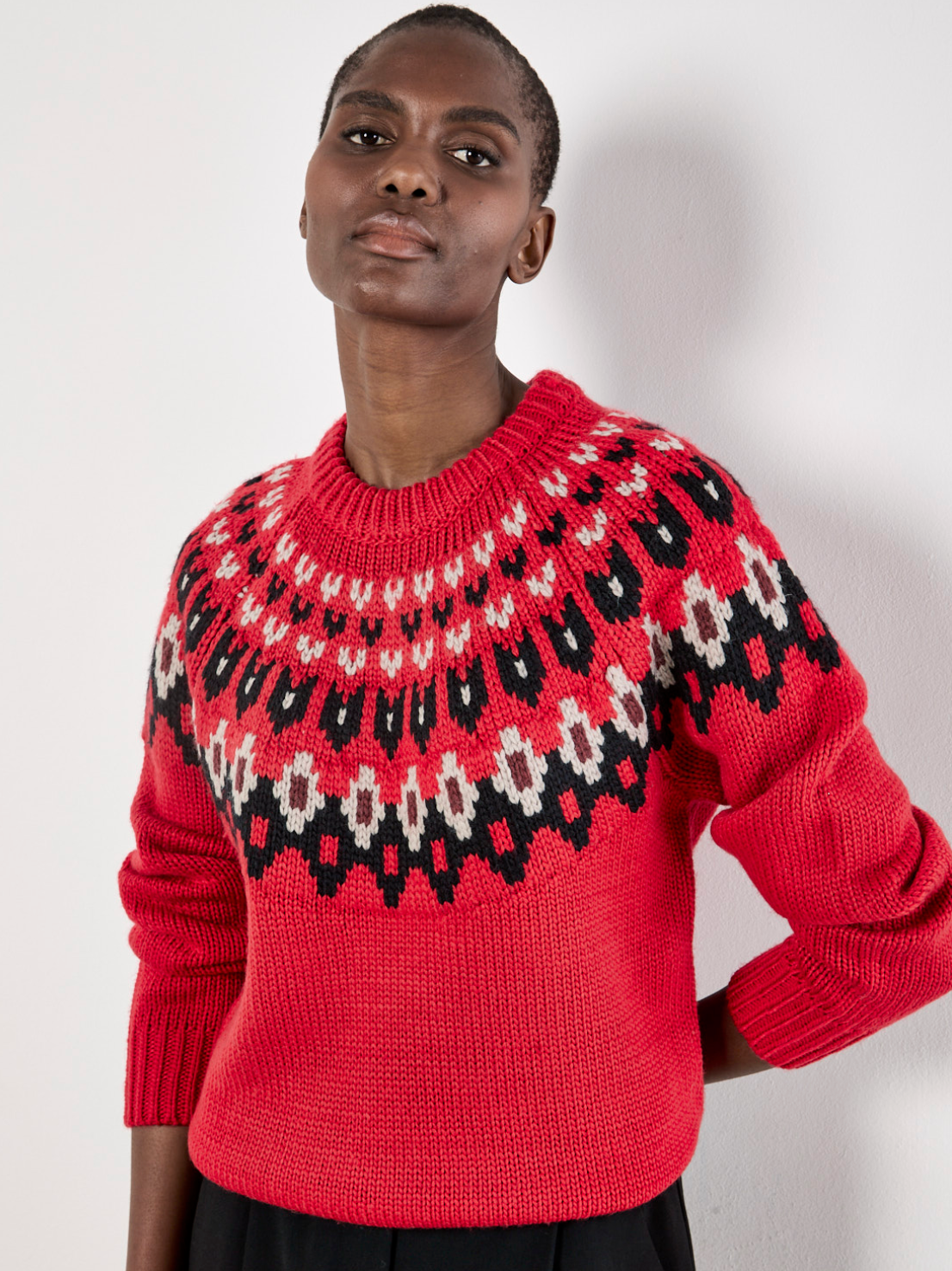 Fairisle Crew Neck Jumper