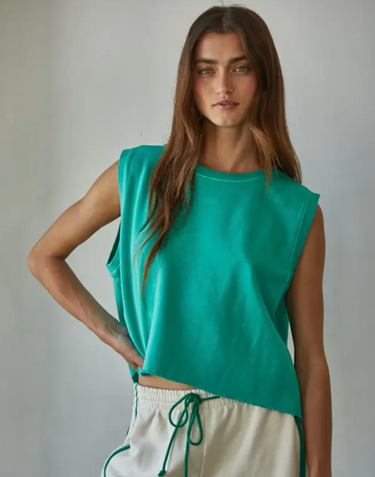Crewneck Tank Top