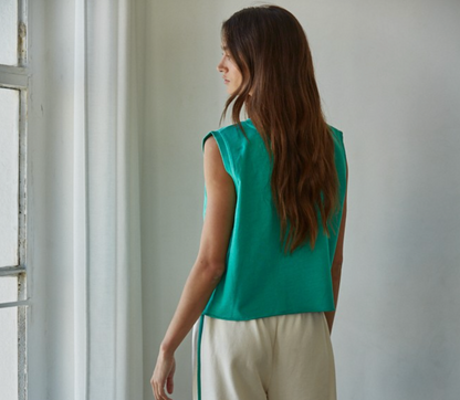 Crewneck Tank Top