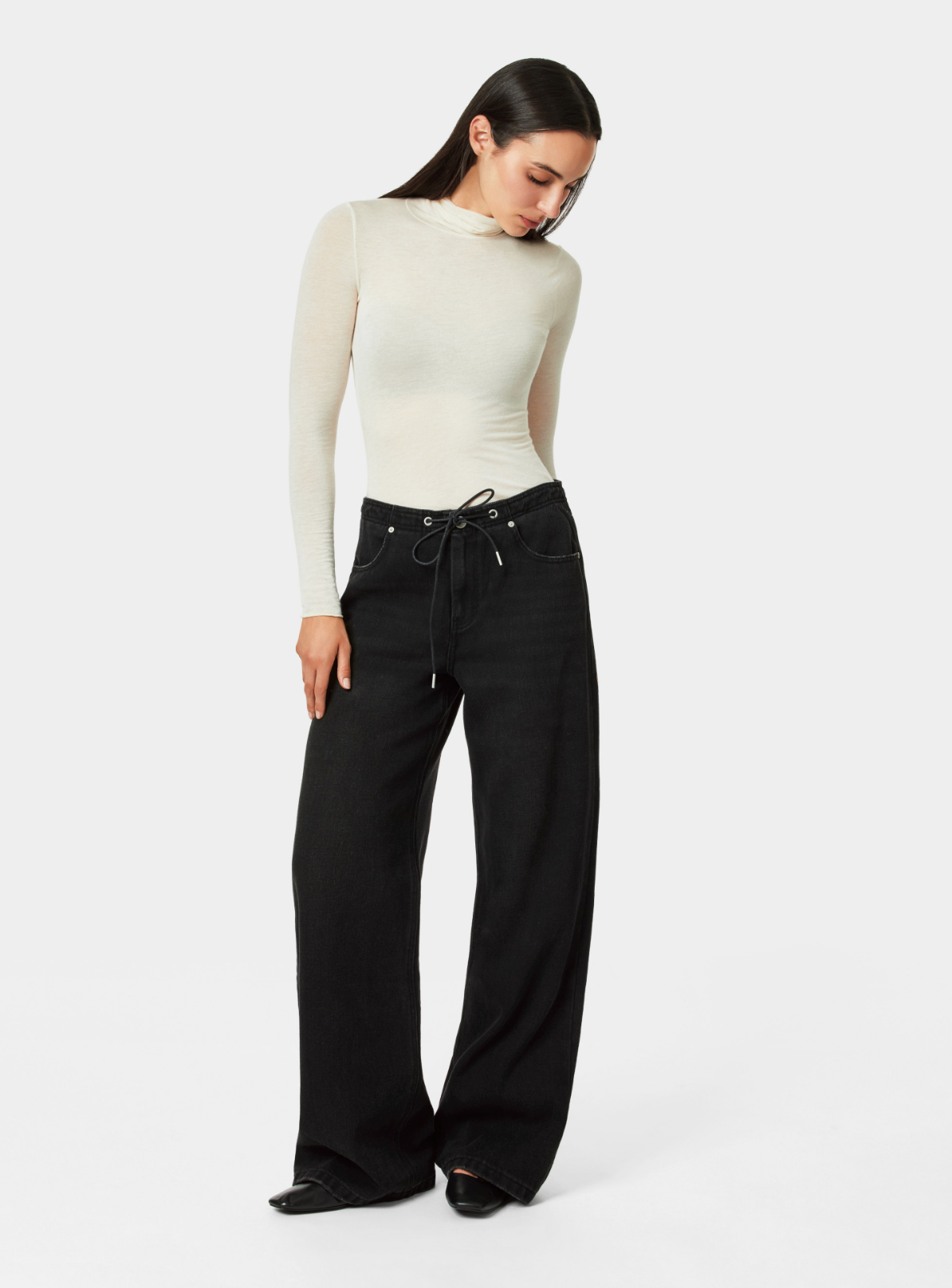Lia Drawstring Wide Leg