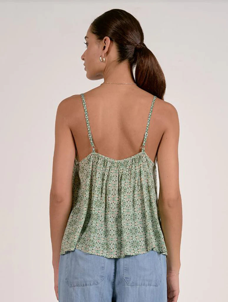 Boho Green Top