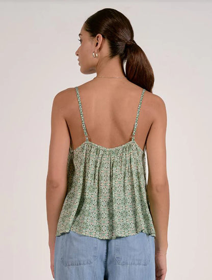 Boho Green Top