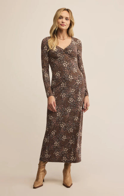 Sable Floral Midi Dress