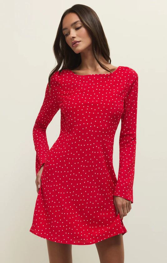 Campbell Dot Mini Dress
