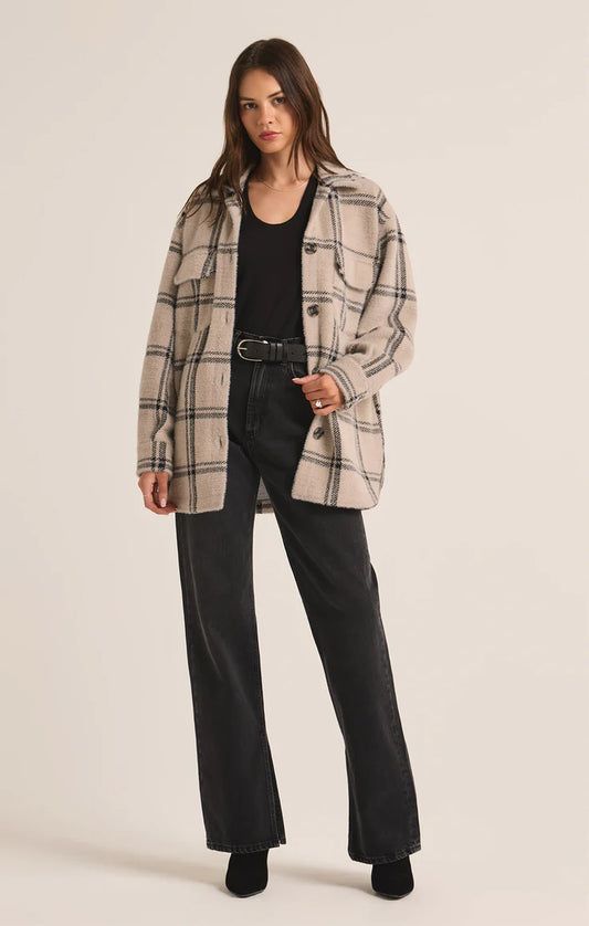 Plaid Tucker Jacket