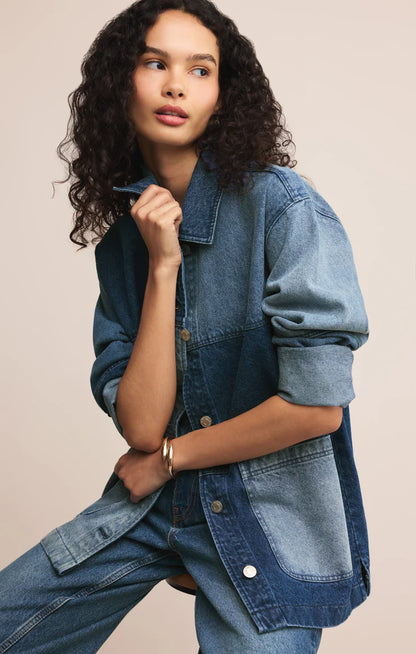 On The Road Color Block Jacket