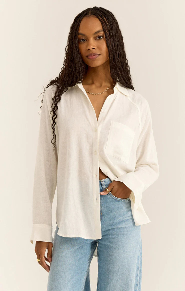 The Perfect Linen Top