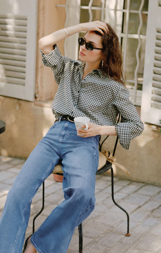 Seaport Gingham Button Up