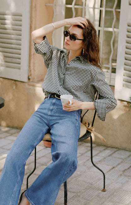 Seaport Gingham Button Up